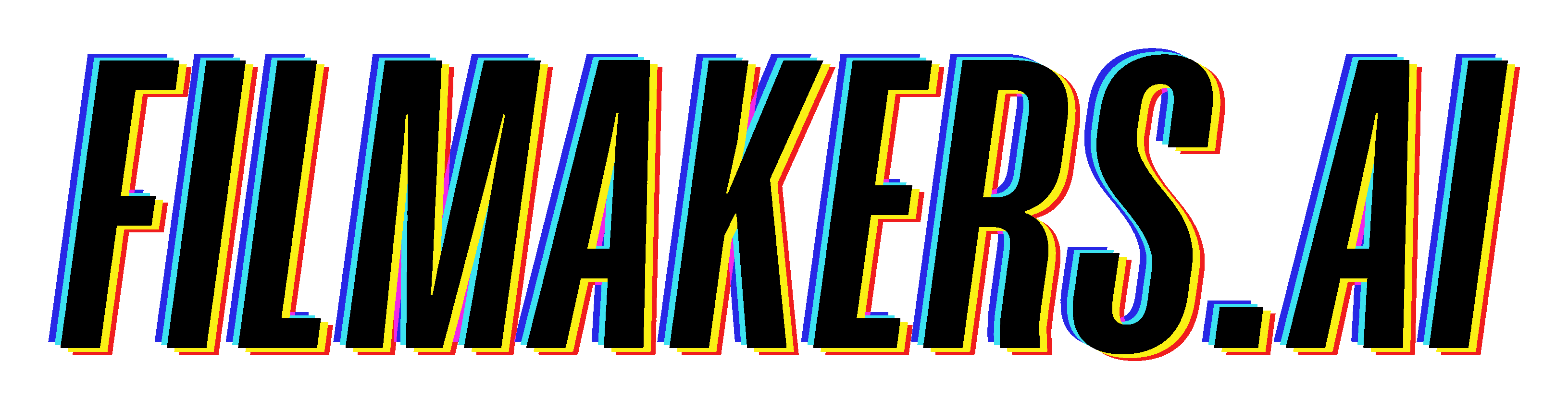 FILMAKERS.AI, dark text, transparent
